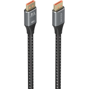 AISENS A158-0903 cabo DisplayPort 2 m Preto