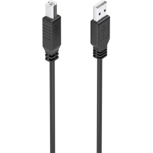 AISENS A101-0906 cabo USB USB 2.0 15 m USB A USB B Preto