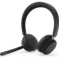 Lenovo 6550 Auscultadores Sem fios Fita de cabeça Escritório Call center USB Type-C Bluetooth Preto