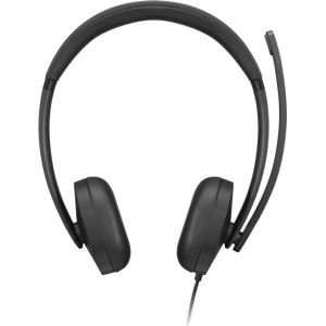 Lenovo VoIP Headset 5000 Auscultadores Com fios Fita de cabeça Escritório Call center USB Type-C Preto