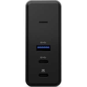 Lenovo G0AE0065EU base & duplicador de portas Com fios USB 3.2 Gen 1 (3.1 Gen 1) Type-C Preto, Cinzento