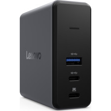 Lenovo G0AE0065EU base & duplicador de portas Com fios USB 3.2 Gen 1 (3.1 Gen 1) Type-C Preto, Cinzento
