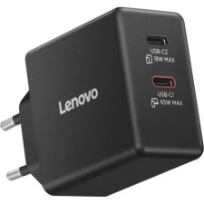 Lenovo 40AW065BEU adaptador e transformador Interior exterior 65 W Preto