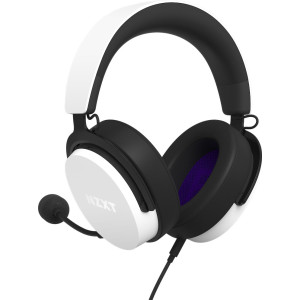 NZXT AP-WCB40-W2 auscultador Auscultadores Com fios Fita de cabeça Jogos Branco