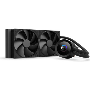 NZXT Kraken Plus 240 Processador Refrigerador líquido all-in-one 12 cm Preto