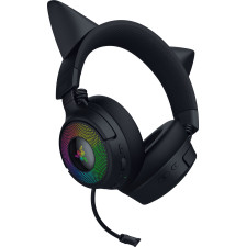 Razer Kraken Kitty V3 Pro Auscultadores Com fios e sem fios Fita de cabeça Jogos USB Type-A Bluetooth Preto