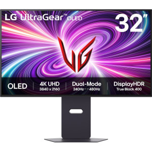 LG 32GX870A-B monitor de ecrã 81,3 cm (32") 3840 x 2160 pixels 4K Ultra HD OLED Preto