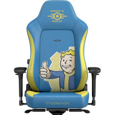 noblechairs NBL-HRO-PU-FVT cadeira gaiming Cadeira de jogos para PC Assento acolchoado Azul, Amarelo