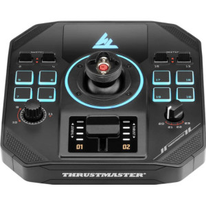 Thrustmaster Sol-R 5 Base Preto USB Analógico   Digital PC