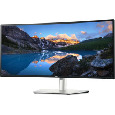 DELL UltraSharp U3425WE monitor de ecrã 86,7 cm (34.1") 3440 x 1440 pixels Wide Quad HD LCD Preto, Prateado