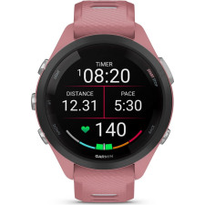 Garmin Forerunner 265S 2,79 cm (1.1") AMOLED 42 mm Digital 360 x 360 pixels Ecrã táctil Preto, Rosa Wi-Fi GPS