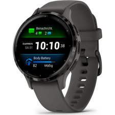 Garmin Venu 3S 3,05 cm (1.2") AMOLED 41 mm Digital 390 x 390 pixels Ecrã táctil Cinzento Wi-Fi GPS