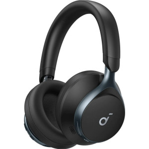 Soundcore Space One Auscultadores Com fios e sem fios Fita de cabeça Chamadas Música Bluetooth Preto