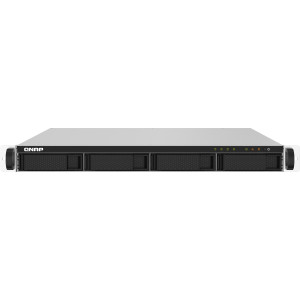 QNAP TS-432PXU NAS Rack (1U) Annapurna Labs Alpine AL-324 2 GB DDR4 0 TB QNAP Turbo System Preto