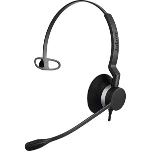 Jabra Biz 2300 Auscultadores Com fios Fita de cabeça Escritório Call center Preto