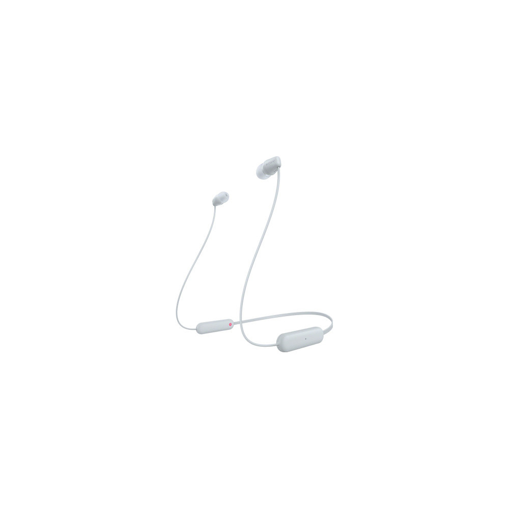 Sony WI-C100 Auscultadores Sem fios Intra-auditivo Chamadas Música Bluetooth Branco Sony WI-C100 Auscultadores Sem fios Intra-auditivo Chamadas Música Bluetooth Branco