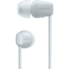 Sony WI-C100 Auscultadores Sem fios Intra-auditivo Chamadas Música Bluetooth Branco