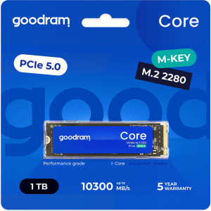 Goodram SSDR-GRC01-1K0-80 disco SSD 1 TB M.2 PCI Express 5.0 NVMe 3D NAND