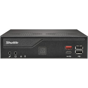 Shuttle Slim PC DH810 PC de 1,35L Preto LGA 1851 (Socket V1)
