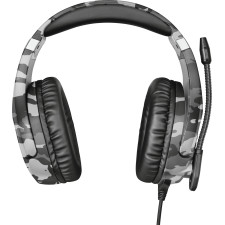 Trust GXT 488 Forze PS4 Auscultadores Com fios Fita de cabeça Jogos Preto, Cinzento