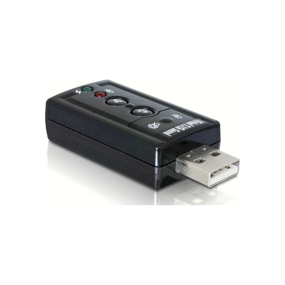 DeLOCK 61645 adaptador para cabos USB 2.0 2x 3,5 Preto DeLOCK 61645 adaptador para cabos USB 2.0 2x 3,5 Preto