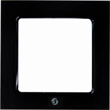 Shelly SHELLY_WF_1_S moldura de parede 80 x 80 mm Quadrado Preto Plástico