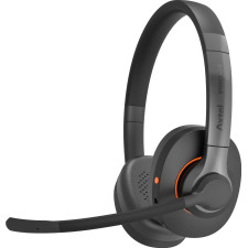 Axtel Pro BT duo Auscultadores Sem fios Fita de cabeça Escritório Call center USB Type-C Bluetooth Preto, Laranja