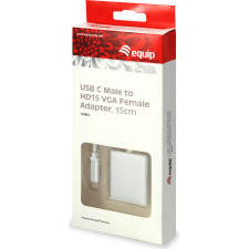 Equip Adaptador USB-C para HD15 VGA