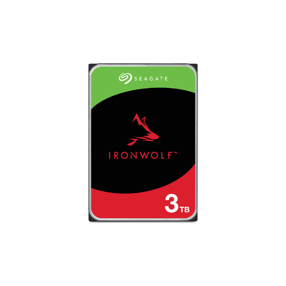 Seagate IronWolf ST3000VN006 unidade de disco rígido 3 TB 5400 RPM 256 MB 3.5" Serial ATA III Seagate IronWolf ST3000VN006 unidade de disco rígido 3 TB 5400 RPM 256 MB 3.5" Serial ATA III