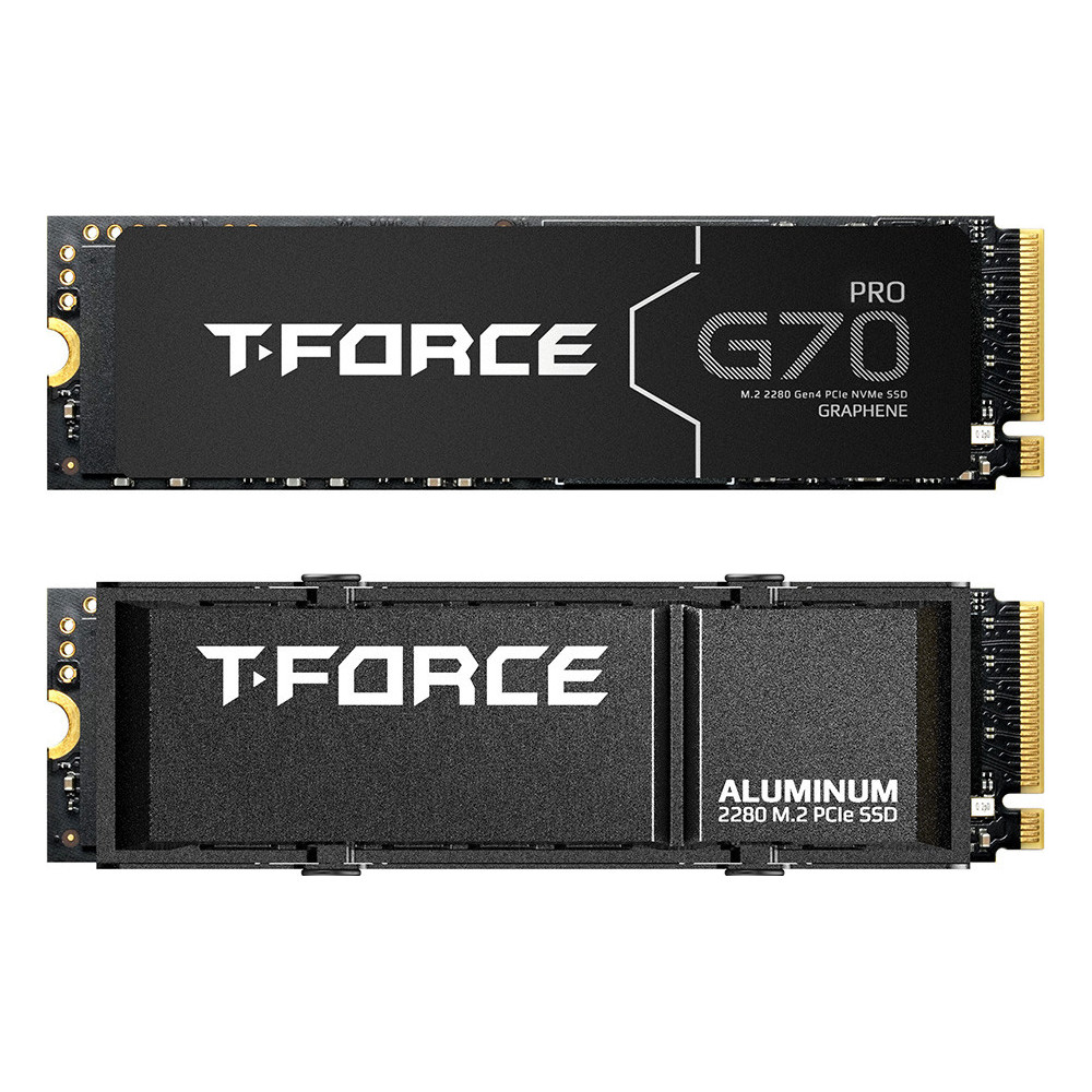 Team Group T-FORCE G70 PRO 1 TB M.2 PCI Express 4.0 NVMe 3D NAND Team Group T-FORCE G70 PRO 1 TB M.2 PCI Express 4.0 NVMe 3D NAND