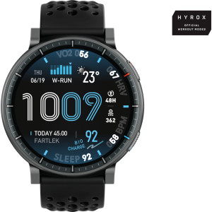 Amazfit Active Max 3,81 cm (1.5") AMOLED Digital 480 x 480 pixels Ecrã táctil Preto