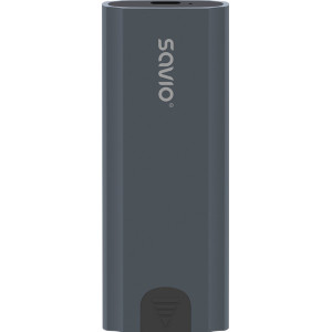 Savio AK-67 Caixa para Discos Rígidos Compartimento SSD Cinzento M.2