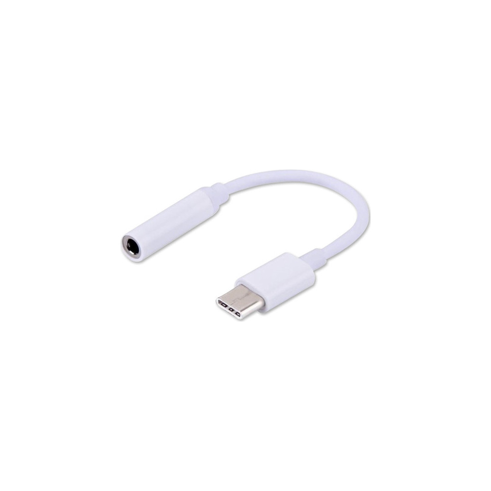Savio AK-35 mobile phone cable White 0.12 m USB C 3.5mm cabo para telemóvel Branco 0,12 m Savio AK-35 mobile phone cable White 0.12 m USB C 3.5mm cabo para telemóvel Branco 0,12 m