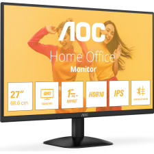 AOC B3 Q27B35E monitor de ecrã 68,6 cm (27") 2560 x 1440 pixels Quad HD LED Preto