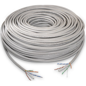 AISENS A135-0262 cabo de rede Cinzento 305 m Cat6 U UTP (UTP)