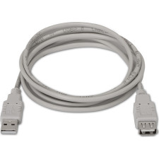 AISENS A101-0012 cabo USB USB 2.0 1 m USB A Bege