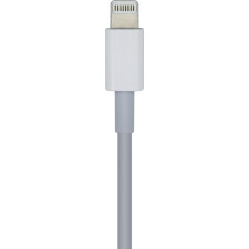 AISENS A102-0442 cabo Lightning 1 m Branco