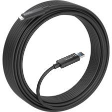 AISENS A157-0925 cabo USB USB 3.2 Gen 2 (3.1 Gen 2) 15 m 2 x USB A USB C Preto