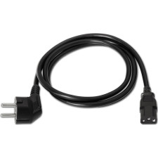 AISENS A132-0170 cabo de energia Preto 10 m CEE7 7 Acoplador C13