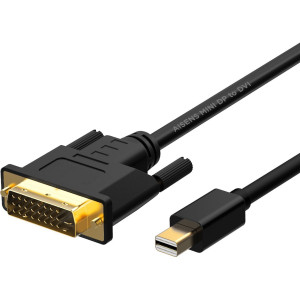 AISENS A125-0363 adaptador de cabo de vídeo 2 m Mini DisplayPort DVI Preto