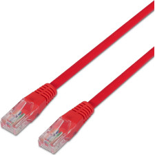 AISENS A135-0240 cabo de rede Vermelho 3 m Cat6 U UTP (UTP)