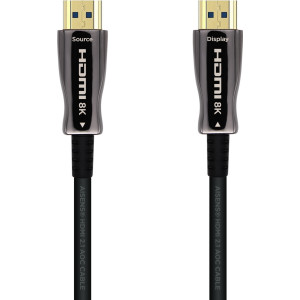 AISENS A153-0524 cabo HDMI 100 m HDMI Type A (Standard) Preto