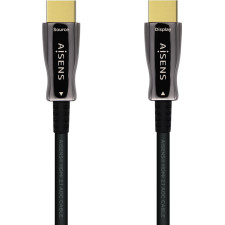 AISENS A153-0524 cabo HDMI 100 m HDMI Type A (Standard) Preto