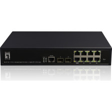 LevelOne GEP-1061 switch de rede Gerido L2 Gigabit Ethernet (10 100 1000) Power over Ethernet (PoE) Preto