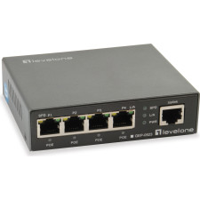 LevelOne GEP-0523 switch de rede Gigabit Ethernet (10 100 1000) Power over Ethernet (PoE) Preto