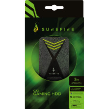 SureFire Gaming disco externo 2 TB 2.5" Micro-USB B 3.2 Gen 1 (3.1 Gen 1) Preto, Cinzento