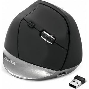 ADVANCE S-V185RF rato Escritório Mão direita RF Wireless 2400 DPI