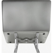 Conceptronic THANA04S Suporte para Computadores Portáteis Suporte para computador portátil Prateado 39,6 cm (15.6")