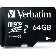 Verbatim Pro 64 GB MicroSDXC UHS Classe 10