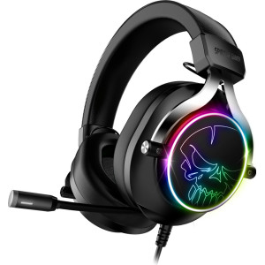 Spirit of Gamer XPERT-H600 Auscultadores Com fios Fita de cabeça Jogos USB Type-A Preto